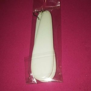 Wood Long Drop Earrings